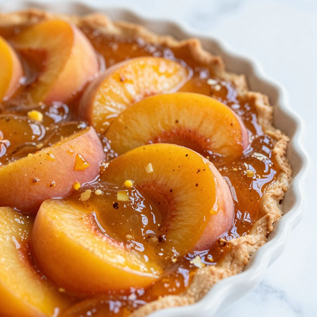 Peach Pie Filling Cooking Process