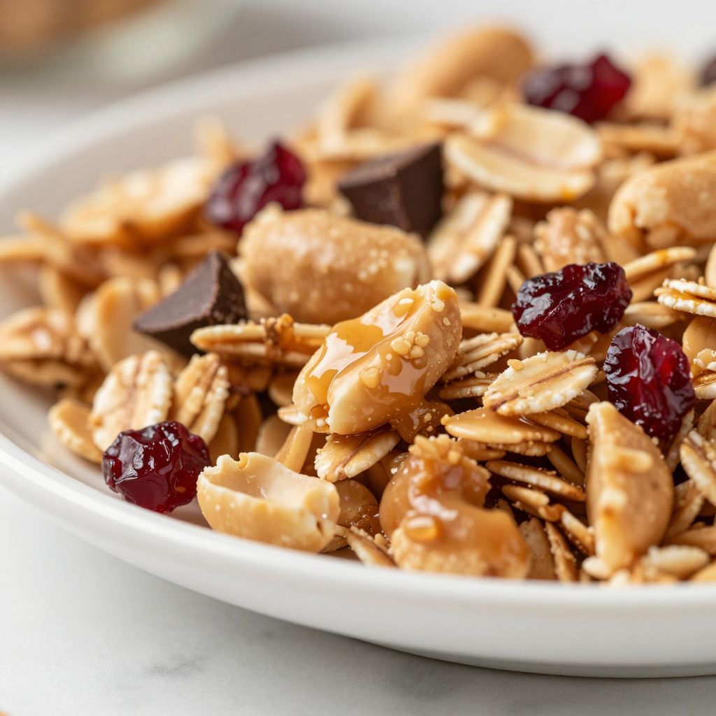 Peanut Butter Granola Step Image