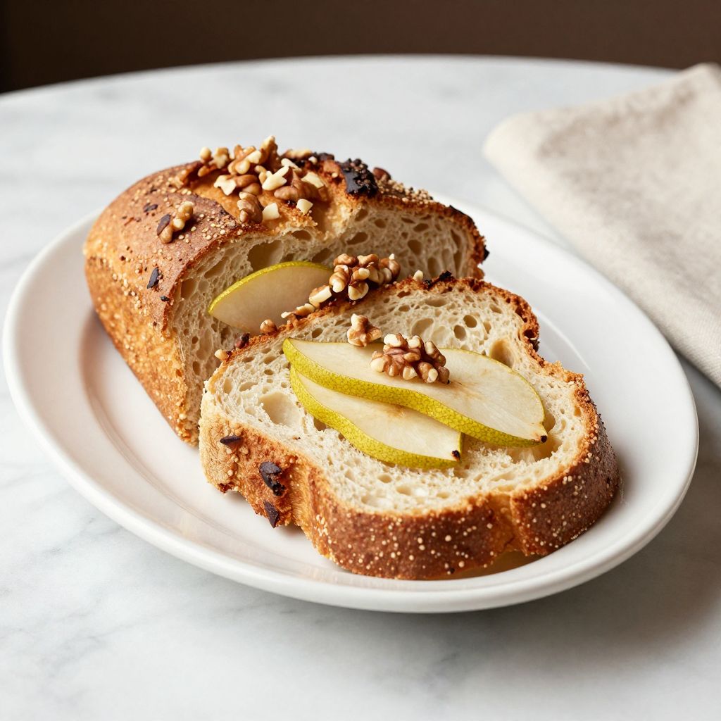 Delicious pear bread