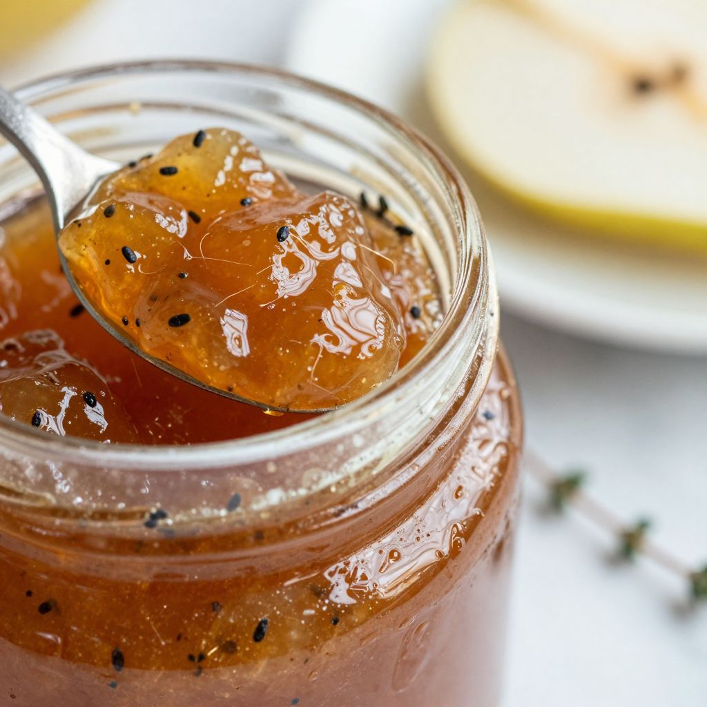 Pear Jam Preparation