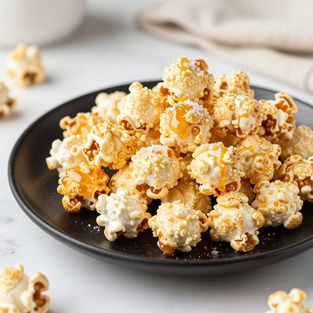 Homemade popcorn balls
