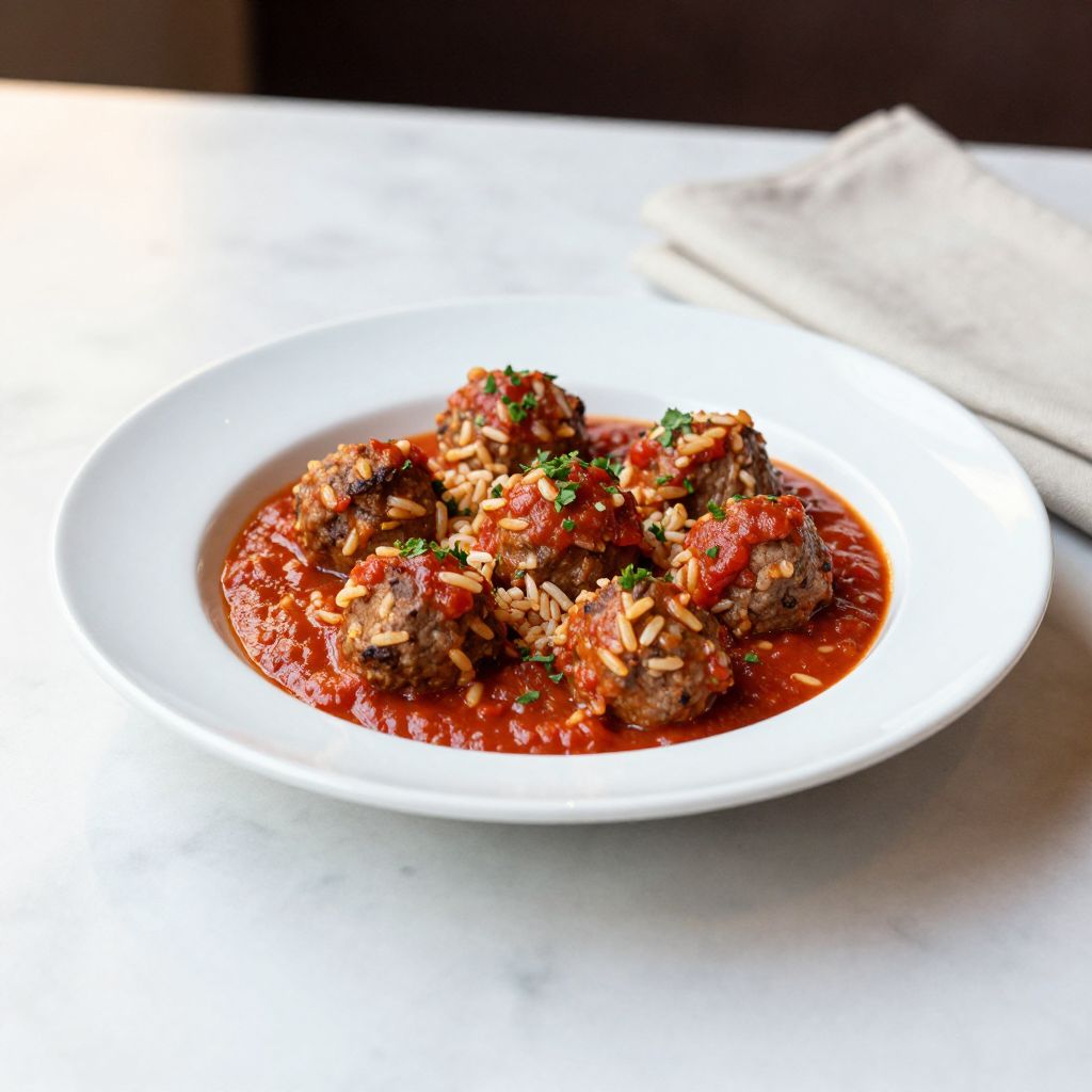 Porcupine Meatballs