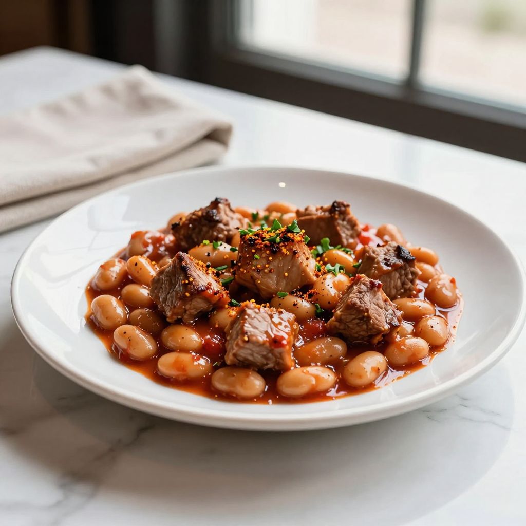 Pork and Beans Final Dish