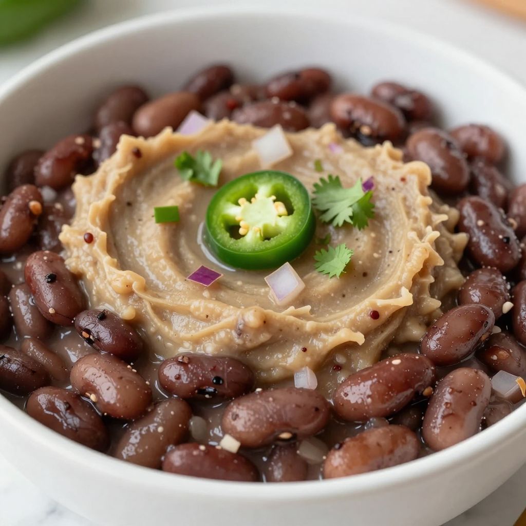 Refried Black Beans