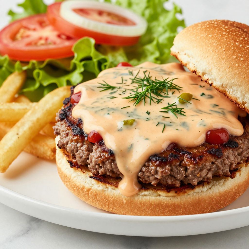 Smash burger sauce in a bowl