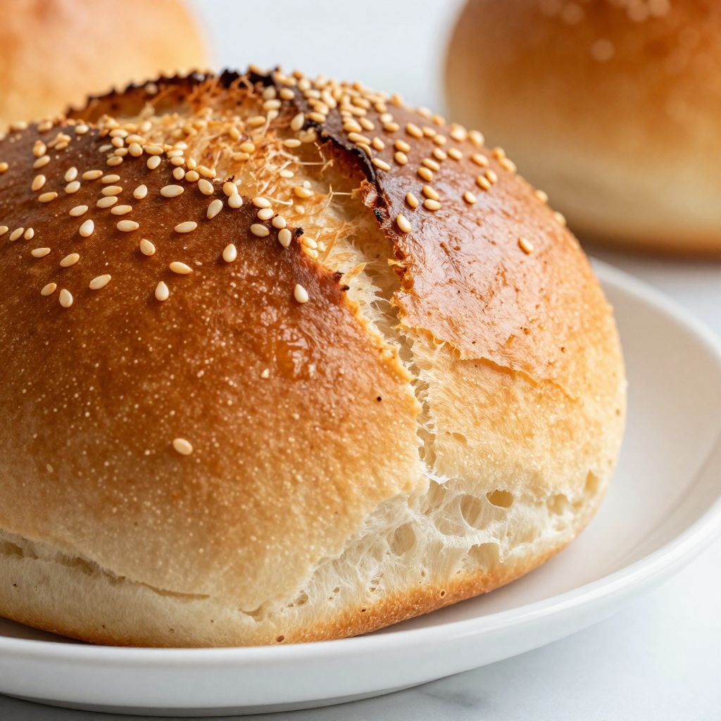 Sourdough Hamburger Buns