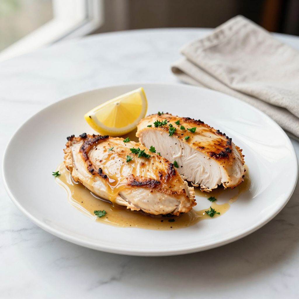 Finished Split Chicken Breast