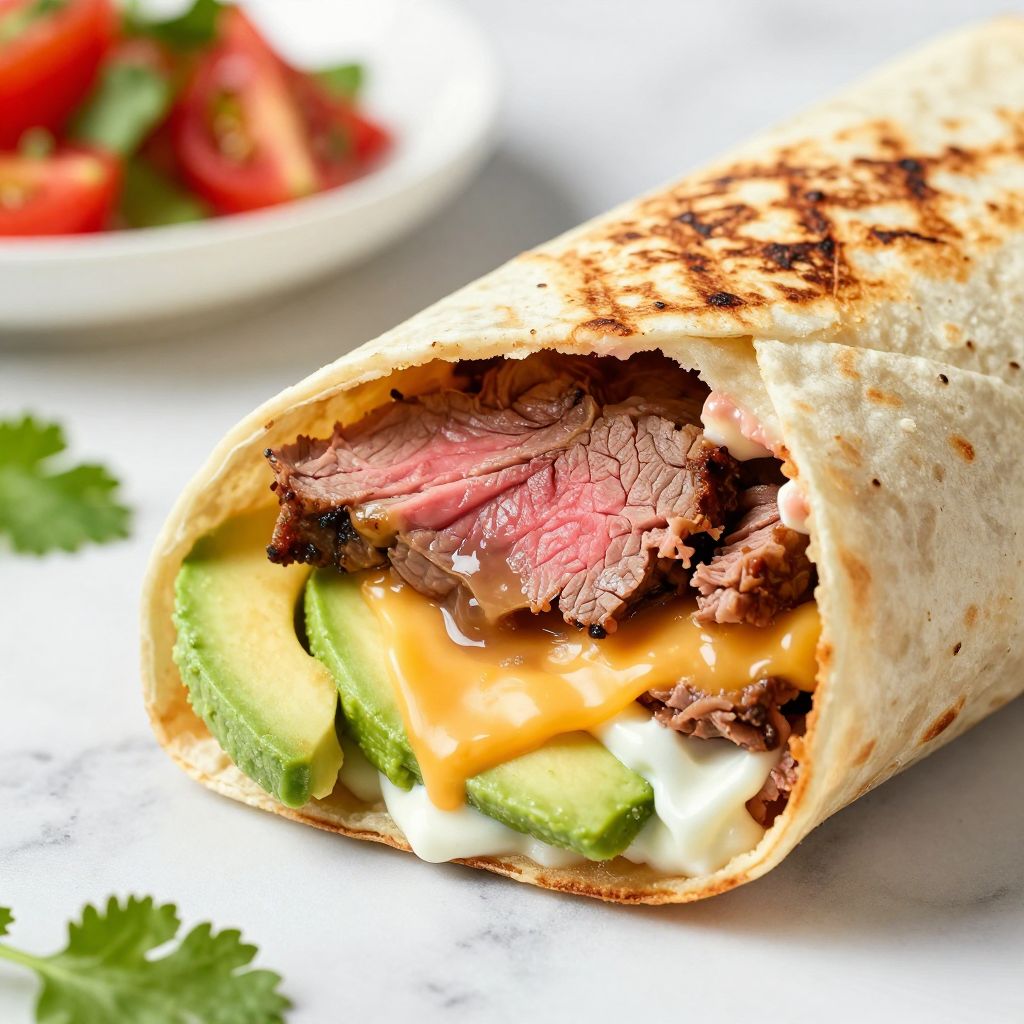 Steak Burrito Step by Step