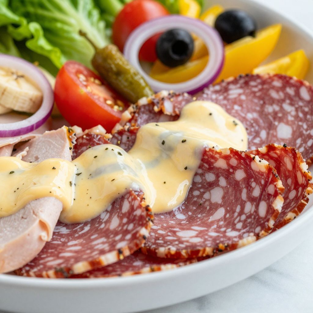 Sub in a Tub salad in bowl