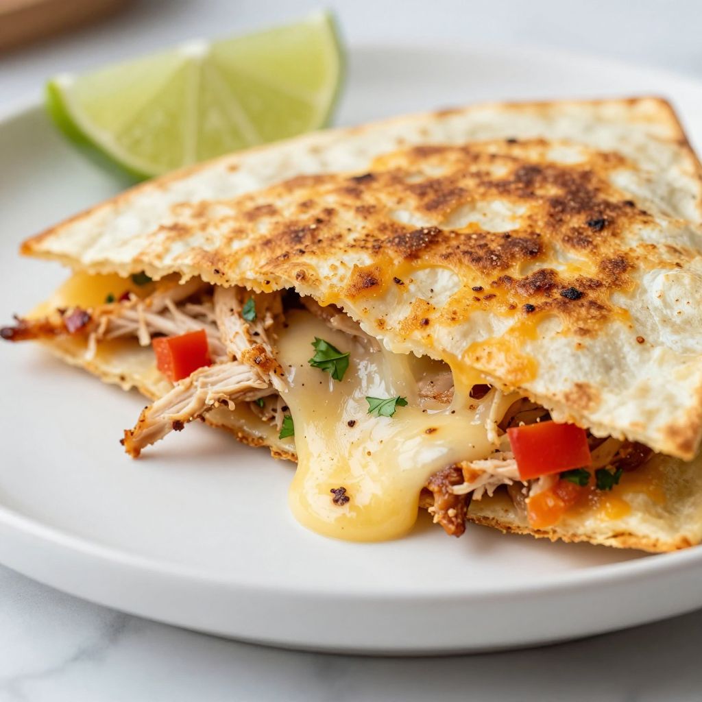 Taco Bell Chicken Quesadilla Step