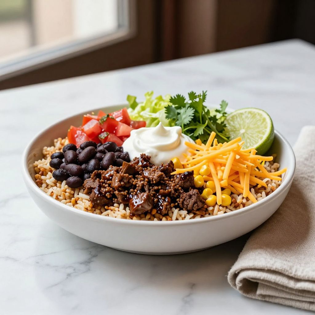 Taco Bowls Assembly
