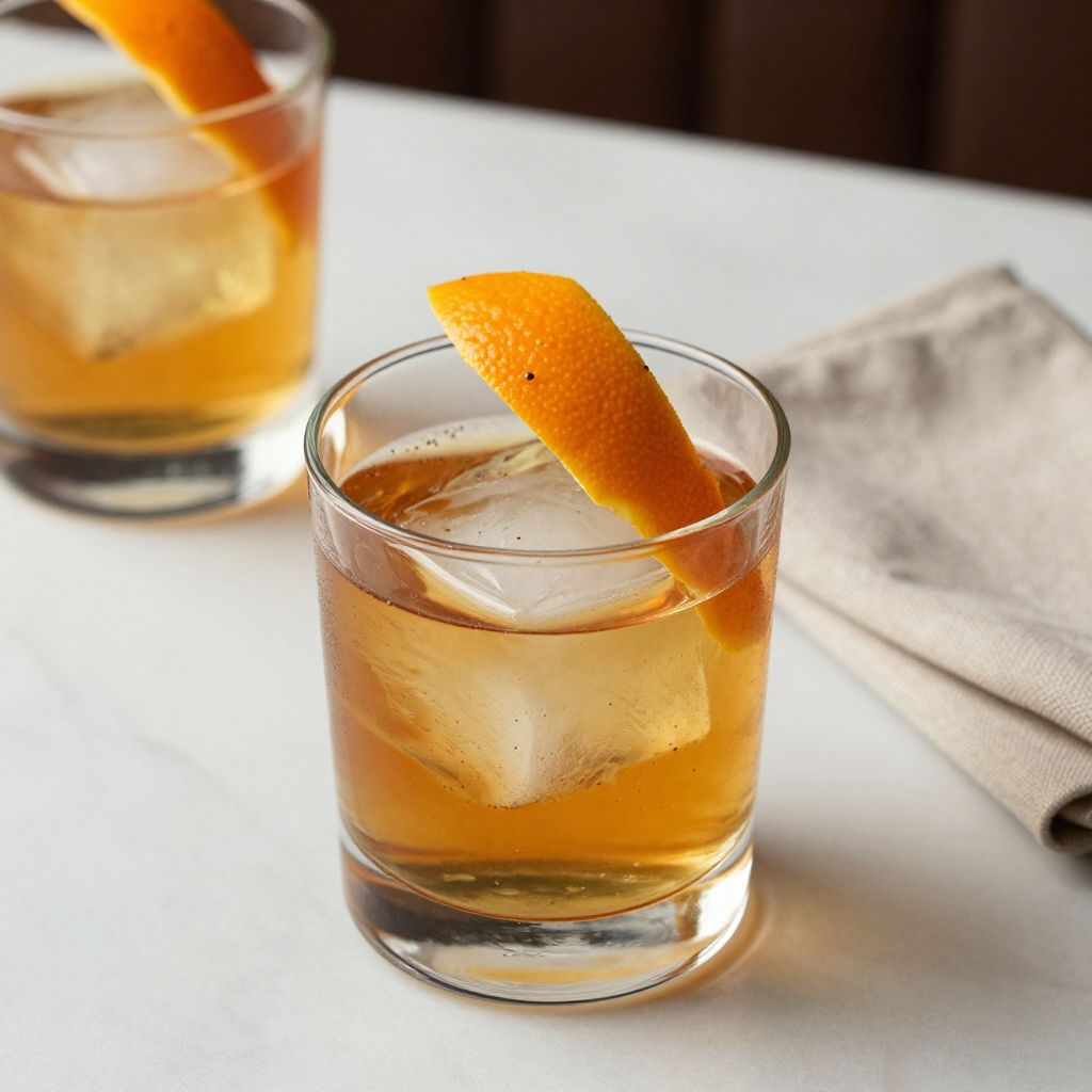 Tequila Old Fashioned Cocktail