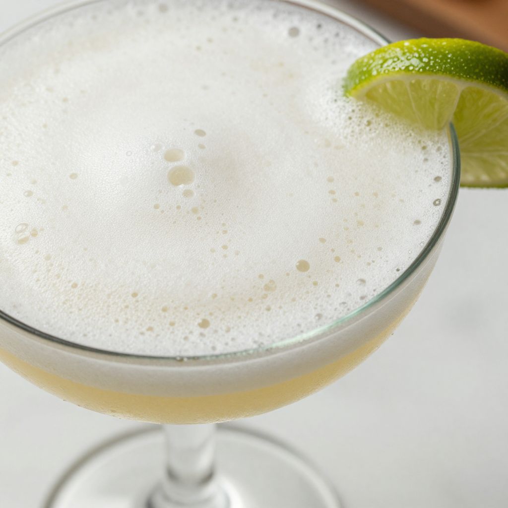 Tequila Sour Preparation