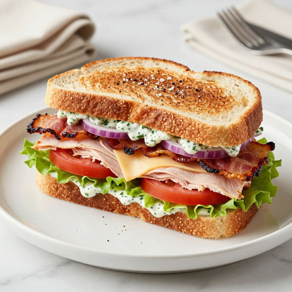 Finished Turkey Sandwich