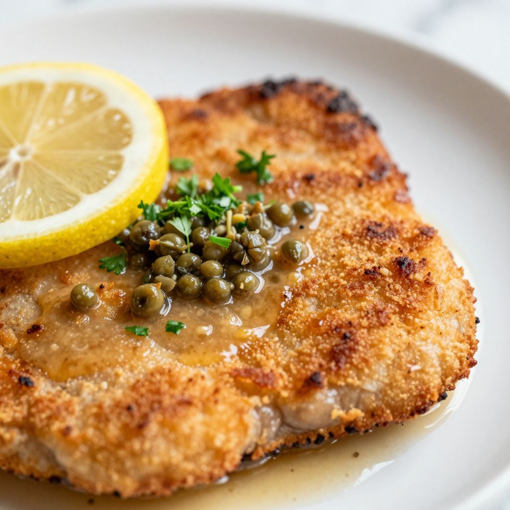 Veal Piccata Step