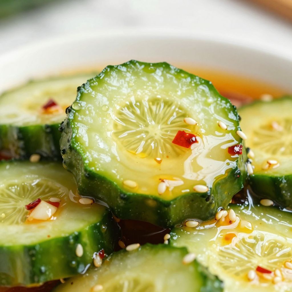 Viral Cucumber Salad