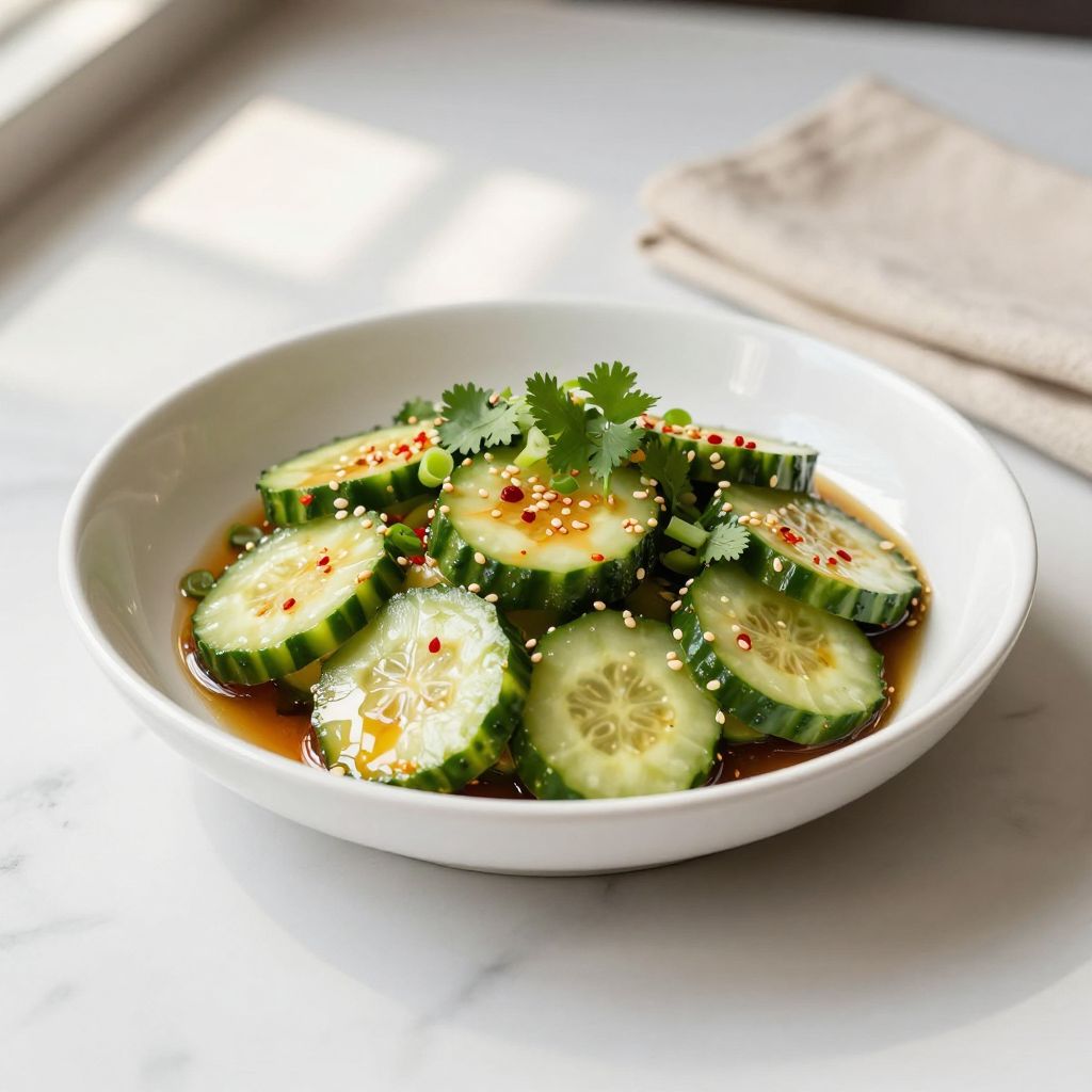 Viral Cucumber Salad