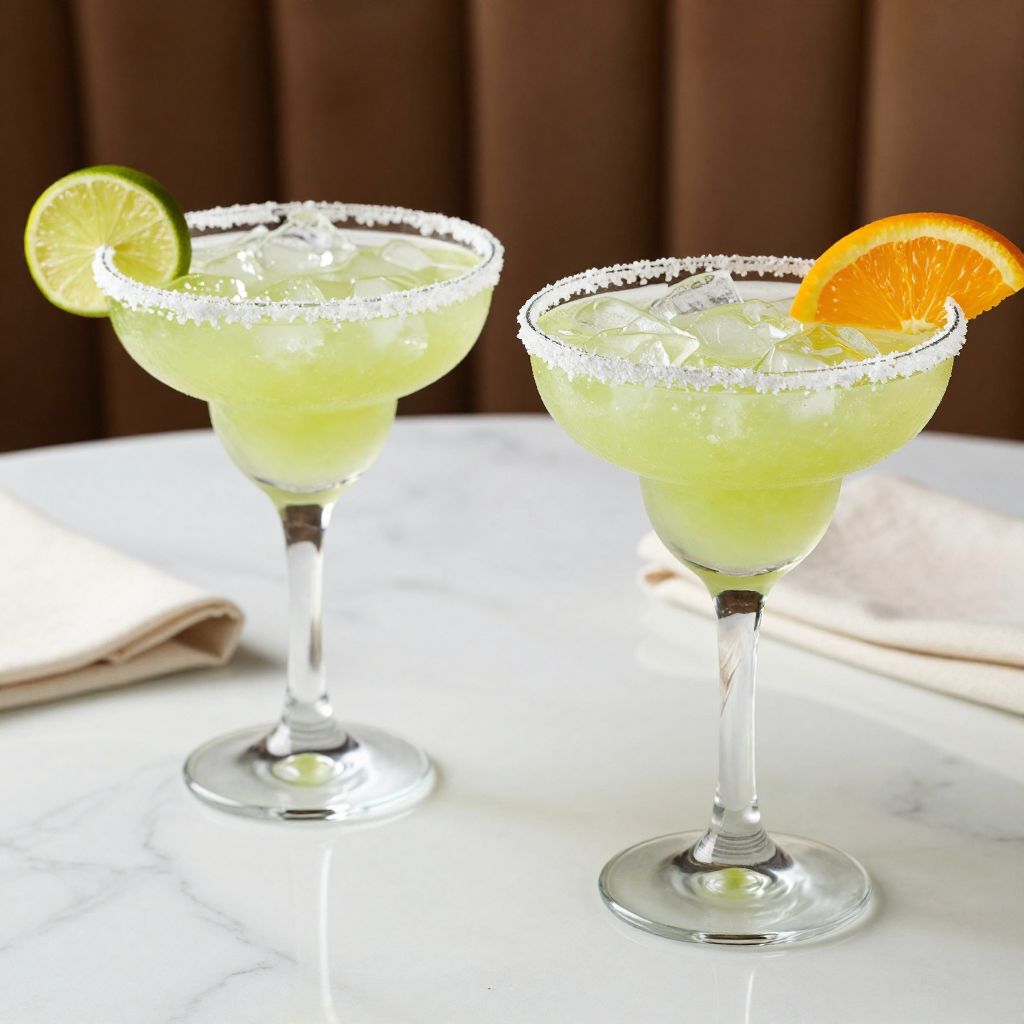 Virgin margarita mocktail
