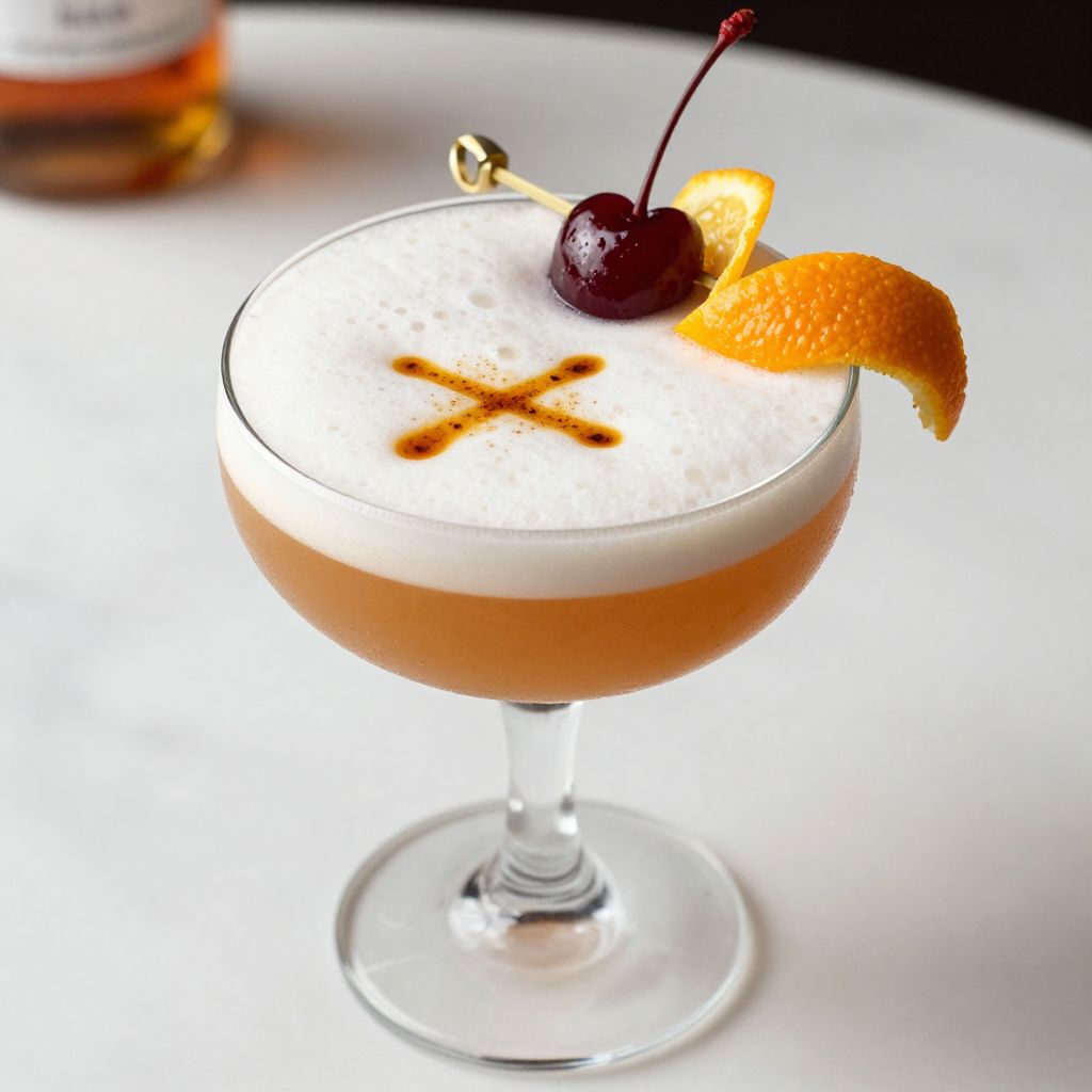 whiskey sour ingredients and shaker