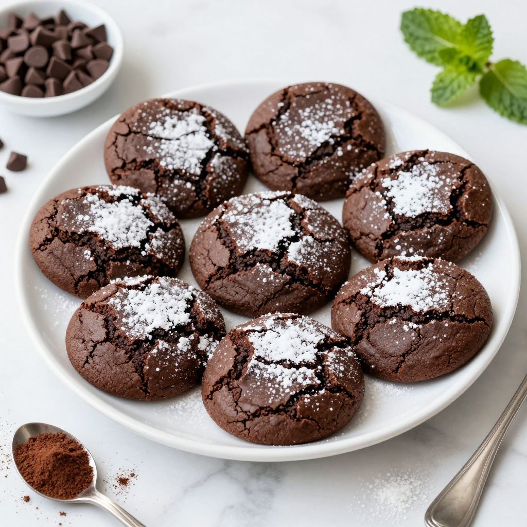 Chocolate Crackle Cookies Recipe (Easy, Sweet & Homemade) - Mama Secret ...