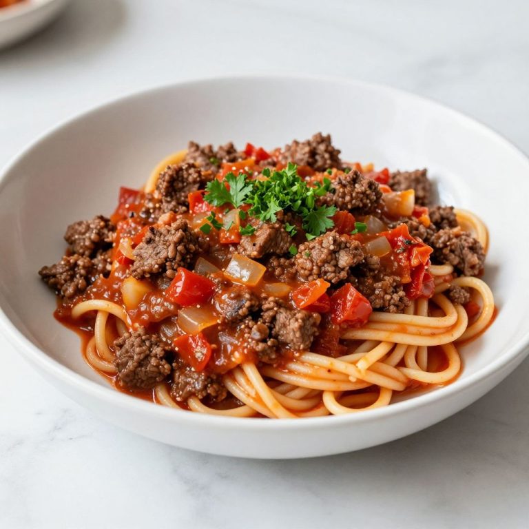 Ground Beef Ragu Recipe (Easy Ingredients & Directions) - Mama Secret ...