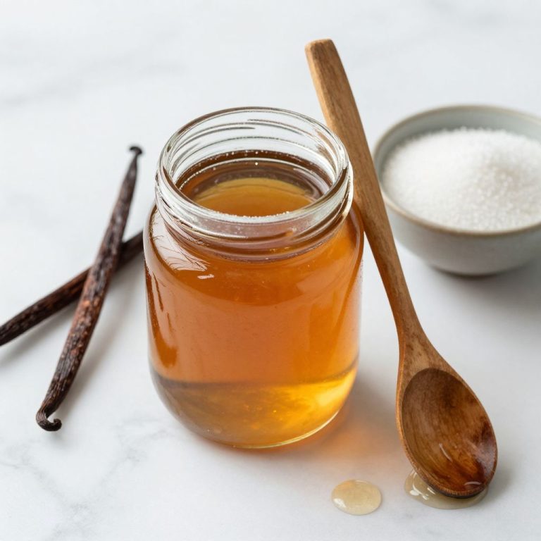 Homemade Vanilla Syrup Recipe (How to Make It at Home) - Mama Secret ...