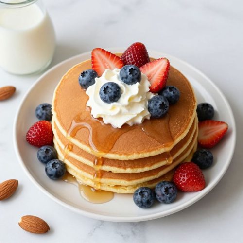 Low Carb Pancake Recipe (Simple Steps & Breakfast Tips) - Mama Secret ...