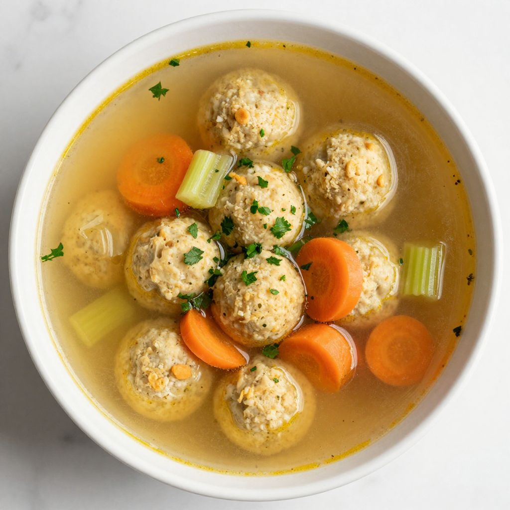 Petizers Matzah Ball Soup Recipe (An Easy Comfort Food Favorite) - Mama Secret ...