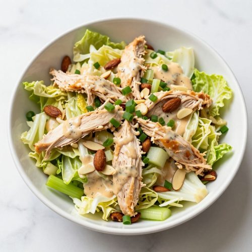 Side Salid Napa Almond Chicken Salad Recipe (How to Make It at Home) - Mama Secret ...