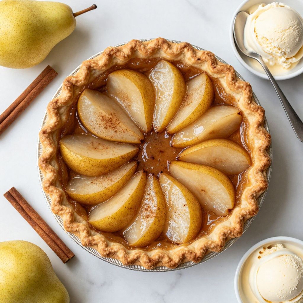 Classic Pear Pie Recipe (Easy Ingredients & Directions) - Mama Secret ...